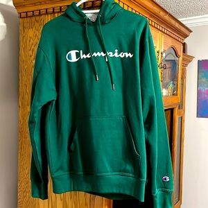 Champions Green Pullover Sporty Hoodie